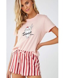 Forever 21 Sweet Dreams Graphic Pajama Set