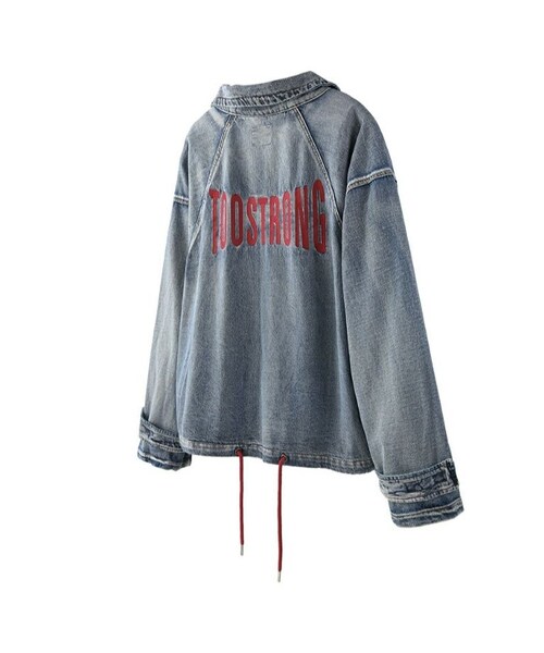 no brand（ノーブランド）の「ユニセックス大きい服サイズ赤ロゴ