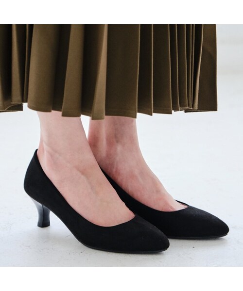 ORiental TRaffic（オリエンタルトラフィック）の「ミドルヒールパンプス（その他・レディース・ブラック/ブラウン/グリーン/グレー/レッド・33/34/35/36/37/38/39/40/41/42/43）」の12枚目の写真