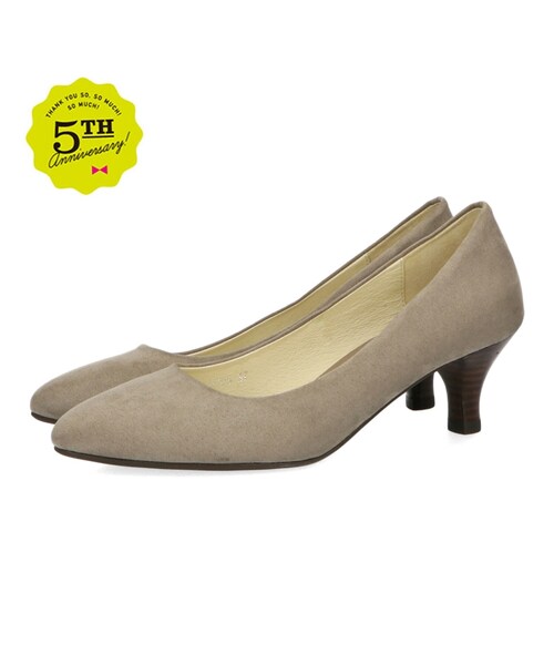 ORiental TRaffic（オリエンタルトラフィック）の「ミドルヒールパンプス（その他・レディース・ブラック/ブラウン/グリーン/グレー/レッド・33/34/35/36/37/38/39/40/41/42/43）」の4枚目の写真