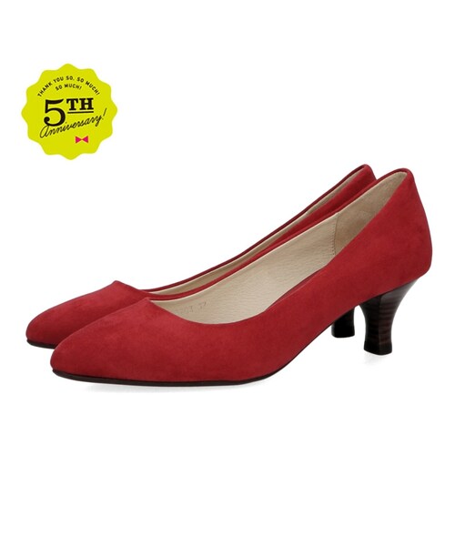 ORiental TRaffic（オリエンタルトラフィック）の「ミドルヒールパンプス（その他・レディース・ブラック/ブラウン/グリーン/グレー/レッド・33/34/35/36/37/38/39/40/41/42/43）」の5枚目の写真