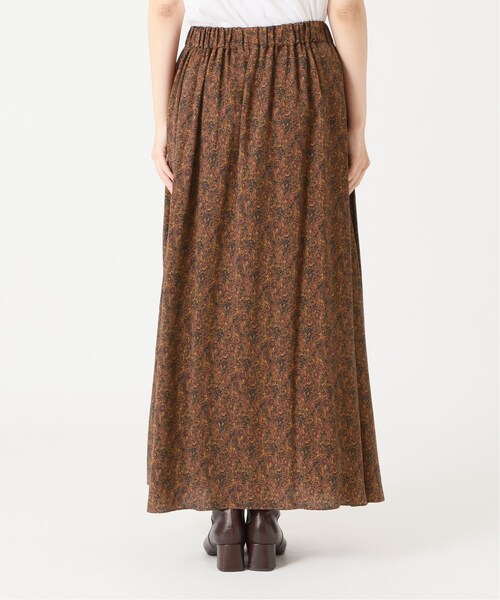 FRAMeWORK（フレームワーク）の「ペイズリープリントマキシスカート◆（スカート・キャメル/36/在庫あり/38）」の10枚目の写真