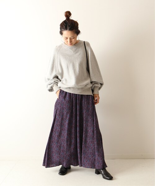 FRAMeWORK（フレームワーク）の「ペイズリープリントマキシスカート◆（スカート・キャメル/36/在庫あり/38）」の5枚目の写真