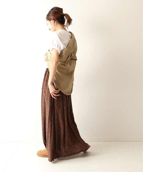 FRAMeWORK（フレームワーク）の「ペイズリープリントマキシスカート◆（スカート・キャメル/36/在庫あり/38）」の19枚目の写真