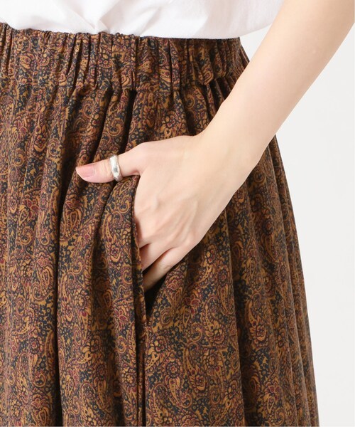FRAMeWORK（フレームワーク）の「ペイズリープリントマキシスカート◆（スカート・キャメル/36/在庫あり/38）」の12枚目の写真