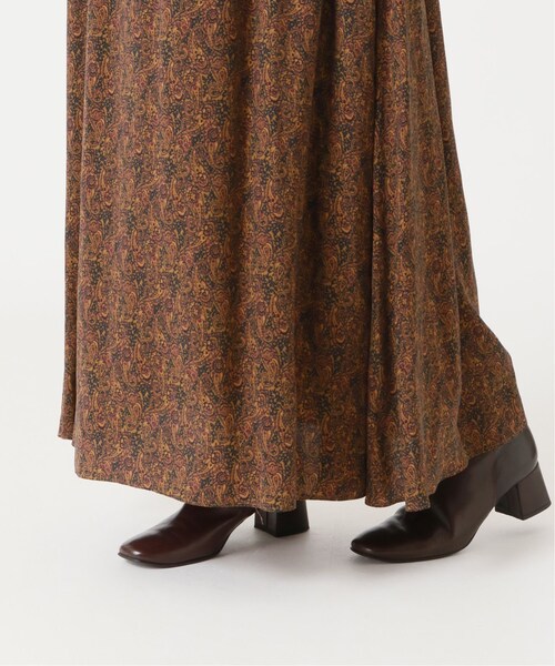 FRAMeWORK（フレームワーク）の「ペイズリープリントマキシスカート◆（スカート・キャメル/36/在庫あり/38）」の13枚目の写真