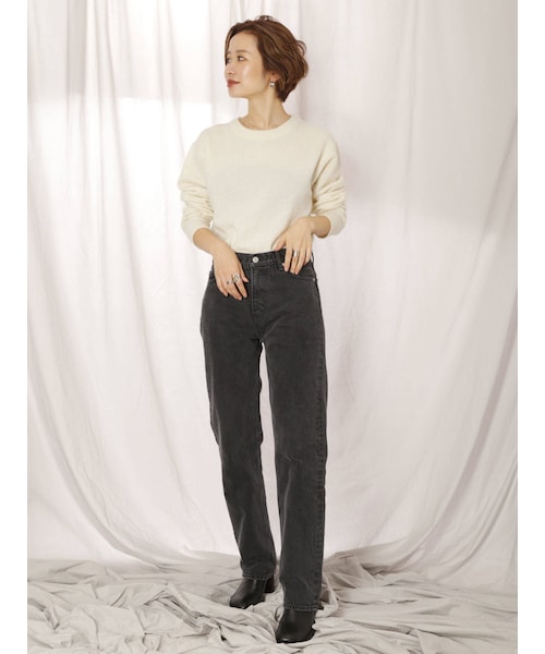 B01118 アングリッドUngridストレートコーデュロイパンツ パンツ