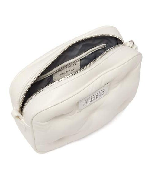 Maison Margiela（メゾンマルジェラ）の「Maison Margiela - Glam Slam Small Quilted Leather Cross Body Bag - Womens - White（ショルダーバッグ・レディース・White・One Size）」の4枚目の写真