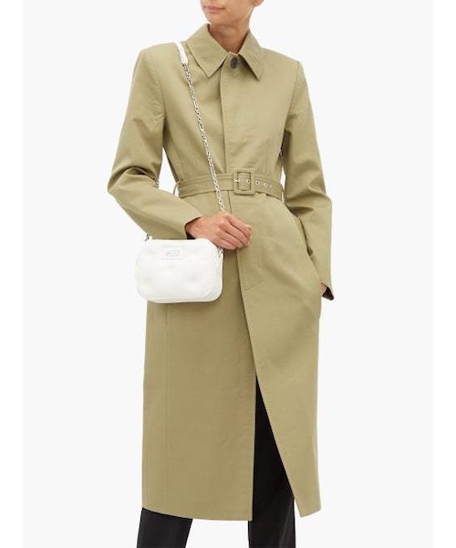 Maison Margiela（メゾンマルジェラ）の「Maison Margiela - Glam Slam Small Quilted Leather Cross Body Bag - Womens - White（ショルダーバッグ・レディース・White・One Size）」の2枚目の写真