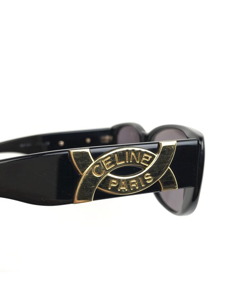 STORES.jp（ストアーズドットジェーピー）の「CELINE セリーヌ サングラス サークルロゴ ブラック vintage ヴィンテージ