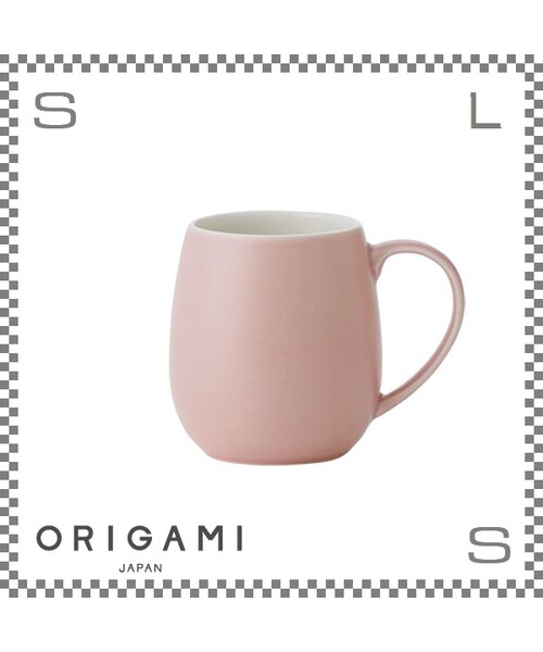 No Brand ノーブランド の Origami オリガミ バレルアロママグ マットピンク F85 W110 H90mm 3cc コーヒーカップ バリスタが設計 日本製 食器 Wear