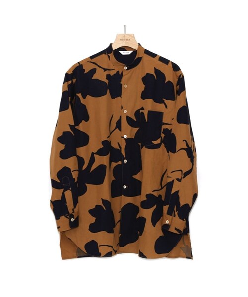 WELLDER（ウェルダー）の「WELLDER : Band Collar Shirt（シャツ/ブラウス・メンズ・その他）」の2枚目の写真