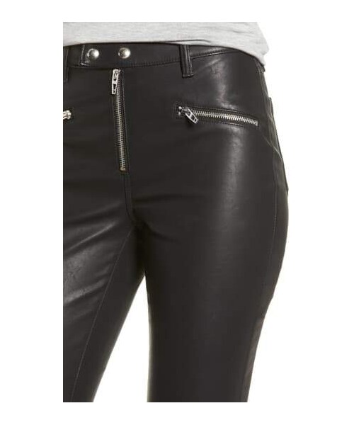 Blank NYC（-）の「BLANKNYC Faux Leather Skinny Pants（その他パンツ・レディース・Black・26/31/30/24/25）」の4枚目の写真