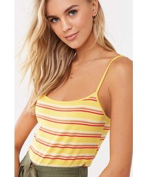 Forever 21 Striped Scoop Neck Cami
