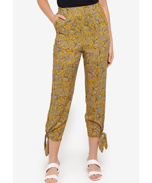 Lubna（ルブナ）の「Tie knot Hem Pants（）」 WEAR