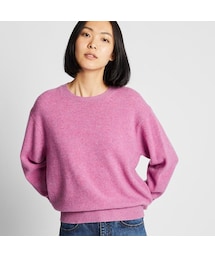 UNIQLO | プレミアムラムクルーネックセーター（長袖）(ニット/セーター)