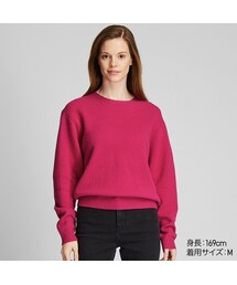 UNIQLO | プレミアムラムクルーネックセーター（長袖）(ニット/セーター)