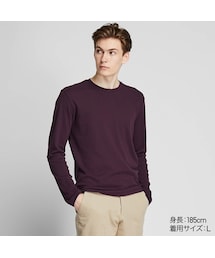 UNIQLO | ソフトタッチクルーネックT（長袖）(Tシャツ/カットソー)