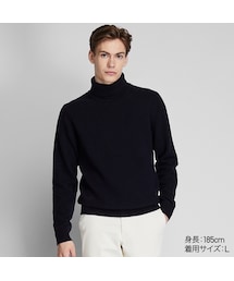 UNIQLO | プレミアムラムタートルネックセーター（長袖）(ニット/セーター)