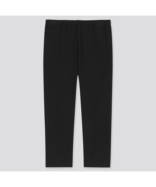 UNIQLO（ユニクロ）の「フリースレギンス（10分丈）（その他ベビー用品・キッズ・DARK GRAY 08/BLUE 64/BLUE 68/PINK 12/GREEN 54/BLACK 09/NATURAL 30・90/100/70/110/80）」の2枚目の写真