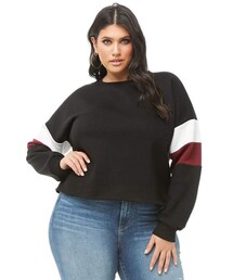 Forever 21 Plus Size Colorblock Sweatshirt