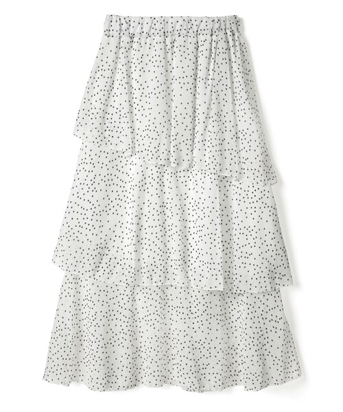 Grl グレイル の ドットティアードスカート スカート Wear