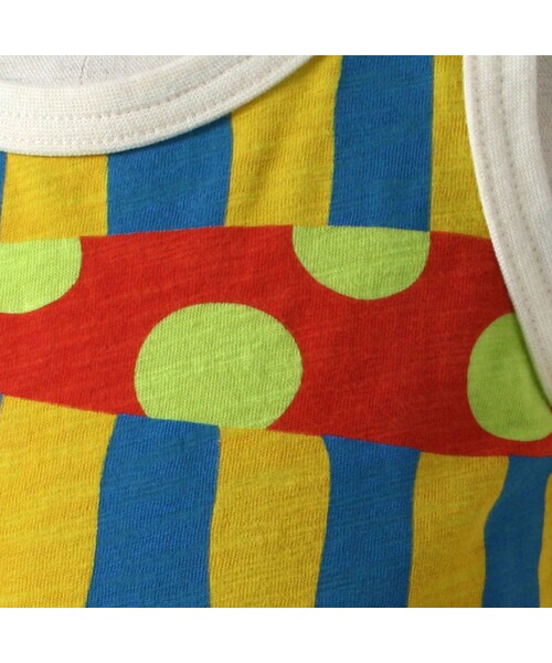 BOO HOMES（ブー オム）の「タンクトップ（水玉ストライプヘビ）（トップス・キッズ・ライトグリーン/ライトピンク・80cm/90cm/100cm/110cm/120cm/130cm/140cm）」の8枚目の写真