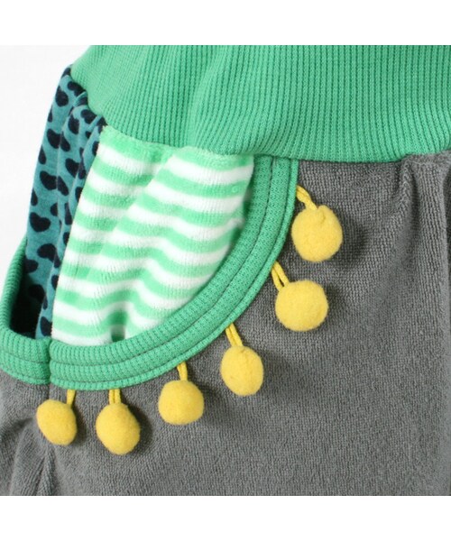 BOO HOMES(ブー オム)の「ネコパンツ(パンツ・キッズ・グレ―/オレンジ・XXS(60~70cm)/XS(80~90cm)/S(100~110cm)/M(120~130cm))」の13枚目の写真