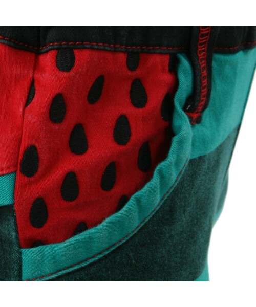 BOO HOMES（ブー オム）の「七分丈パンツ（フルーツボーダー）（パンツ・キッズ・グリーン/ナチュラル/イエロー・80cm/90cm/100cm/110cm/120cm/130cm）」の11枚目の写真