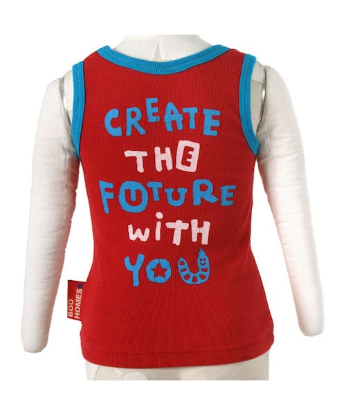 BOO HOMES（ブー オム）の「タンクトップ（最後のSはペンタくん）（トップス・キッズ・ブルー/レッド/イエロー・90cm/100cm/110cm/120cm）」の11枚目の写真