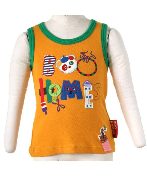 BOO HOMES（ブー オム）の「タンクトップ（最後のSはペンタくん）（トップス・キッズ・ブルー/レッド/イエロー・90cm/100cm/110cm/120cm）」の5枚目の写真
