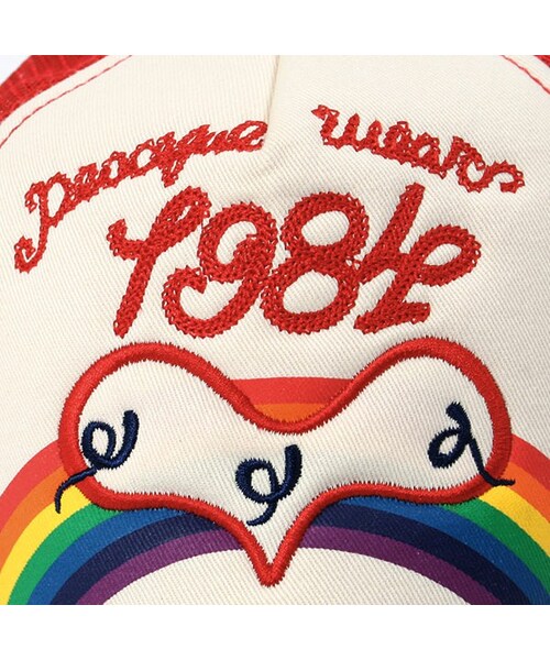 SUPER BOO HOMES（スーパー ブー オム）の「メッシュキャップ