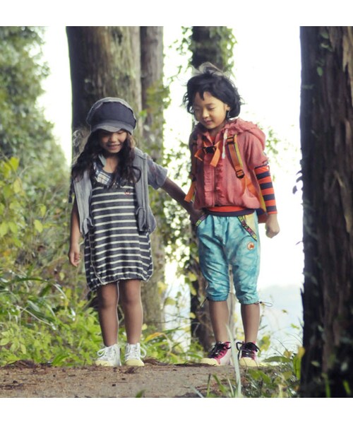 BOO HOMES（ブー オム）の「Girl's ジップ Up ジャケット（お花レース）（トップス・キッズ・グレー/ピンク・XS(80~90cm)/S(100~110cm)/M(120~130cm)）」の12枚目の写真