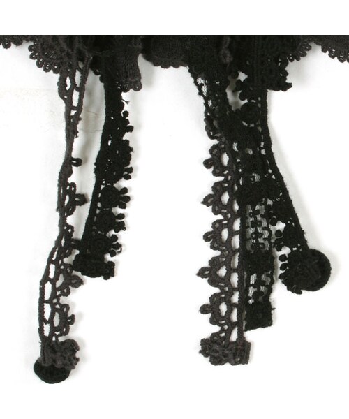 SUPER BOO HOMES（スーパー ブー オム）の「つけえり（レース）（ファッション雑貨・キッズ・ブラック/ナチュラル・Free Size）」の6枚目の写真