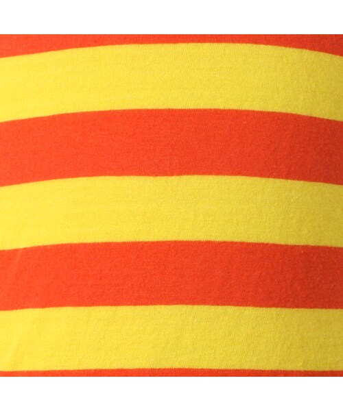 BOO HOMES(ブー オム)の「七分袖Tee(フルーツボーダー)(トップス・キッズ・グリーン/ナチュラル/イエロー・80cm/90cm/100cm/110cm/120cm/130cm/140cm)」の12枚目の写真