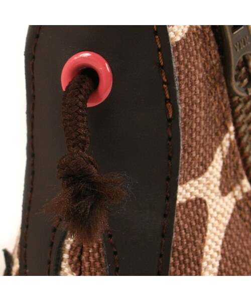 BOO SHOES（ブー シューズ）の「ハイカットシューズ（キリン）（シューズ・キッズ・ブラウン・15cm/16cm/17cm/18cm/19cm/20cm/21cm/22cm）」の8枚目の写真