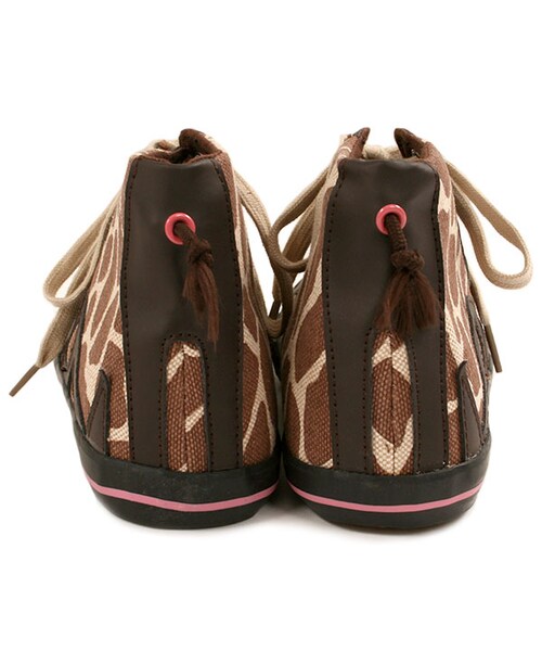 BOO SHOES（ブー シューズ）の「ハイカットシューズ（キリン）（シューズ・キッズ・ブラウン・23cm/24cm）」の4枚目の写真