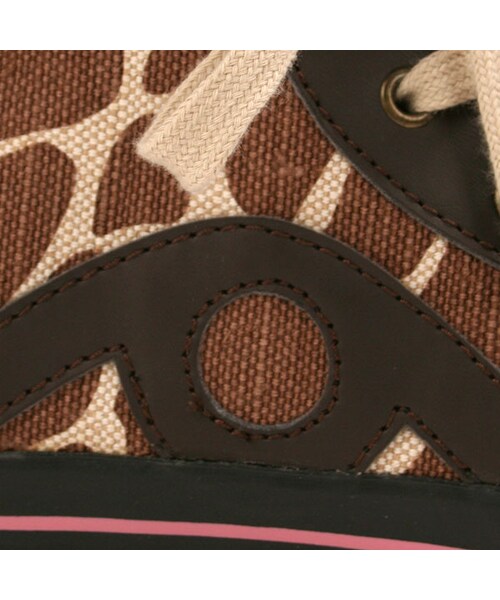 BOO SHOES（ブー シューズ）の「ハイカットシューズ（キリン）（シューズ・キッズ・ブラウン・23cm/24cm）」の6枚目の写真