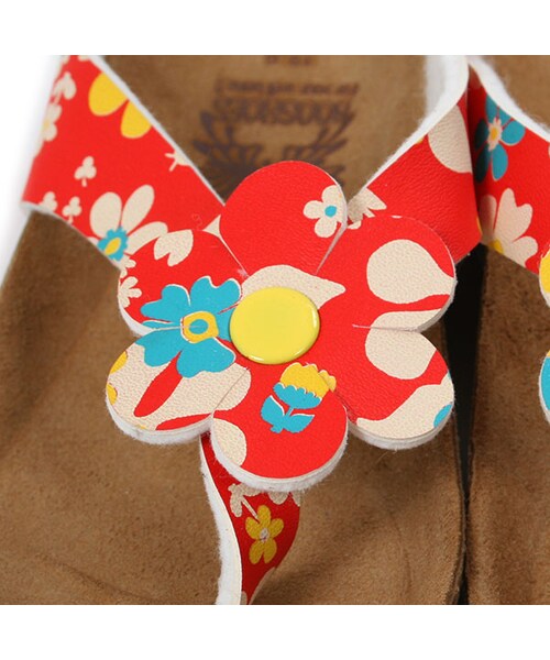 BOO SHOES（ブー シューズ）の「サンダル（お花）（シューズ・キッズ・ブルー/レッド・15cm/16cm/17cm/18cm/19cm/20cm/21cm/22cm/23cm/24cm）」の10枚目の写真