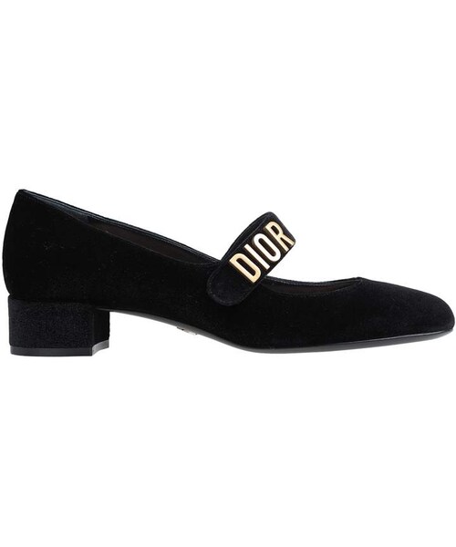 通販サイト 【廃盤希少品】Christian Dior メタルロゴパンプス - 靴