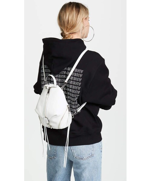 REBECCA MINKOFF（レベッカミンコフ）の「Rebecca Minkoff Convertible Mini Julian Backpack（バックパック/リュック・レディース・White・One Size）」の5枚目の写真