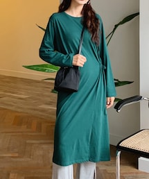 DHOLIC | サイドドロストワンピース(ワンピース)