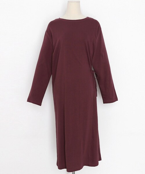 DHOLIC（ディーホリック）の「サイドドロストワンピース（ワンピース・レディース・グリーン/レッド/ブラック・FREE）」の3枚目の写真