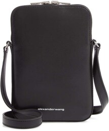 Alexander Wang Logo Leather Crossbody Bag