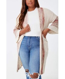 Forever 21 Plus Size Striped Cardigan