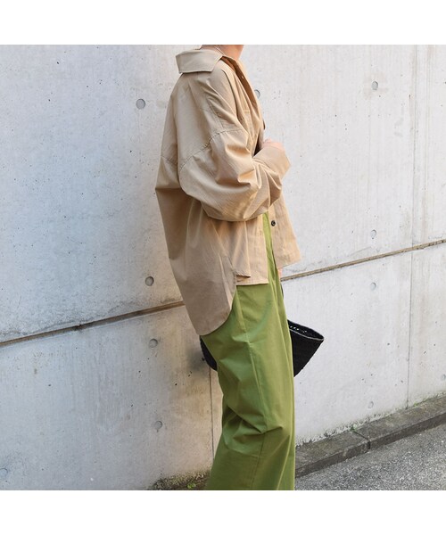 no brand（ノーブランド）の「バックスリットサファリシャツ（シャツ/ブラウス・レディース・その他）」の5枚目の写真