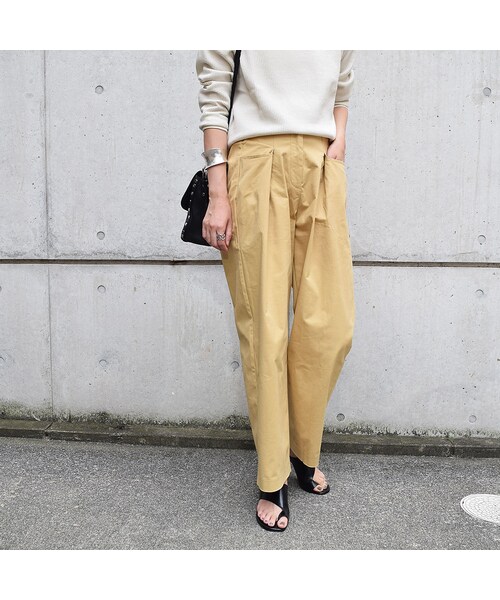 no brand(ノーブランド)の「タックポケットPT(その他パンツ・レディース・その他)」の7枚目の写真