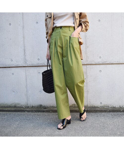 no brand(ノーブランド)の「タックポケットPT(その他パンツ・レディース・その他)」の5枚目の写真