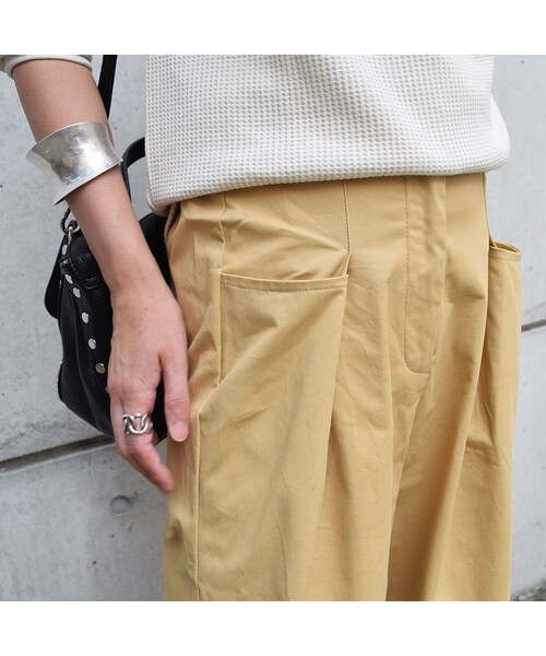 no brand(ノーブランド)の「タックポケットPT(その他パンツ・レディース・その他)」の8枚目の写真