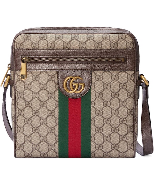 GUCCI（グッチ）の「Gucci Ophidia GG Supreme Canvas Messenger Bag（ショルダーバッグ・レディース・Beige・One Size）」の5枚目の写真